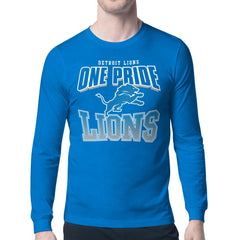 NFL Detroit Lions Starter Comic Style Slogan Long Sleeve T-Shirt
