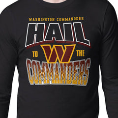 NFL Washington Commanders Starter Comic Style Slogan Long Sleeve T-Shirt