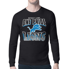 NFL Detroit Lions Starter Comic Style Slogan Long Sleeve T-Shirt