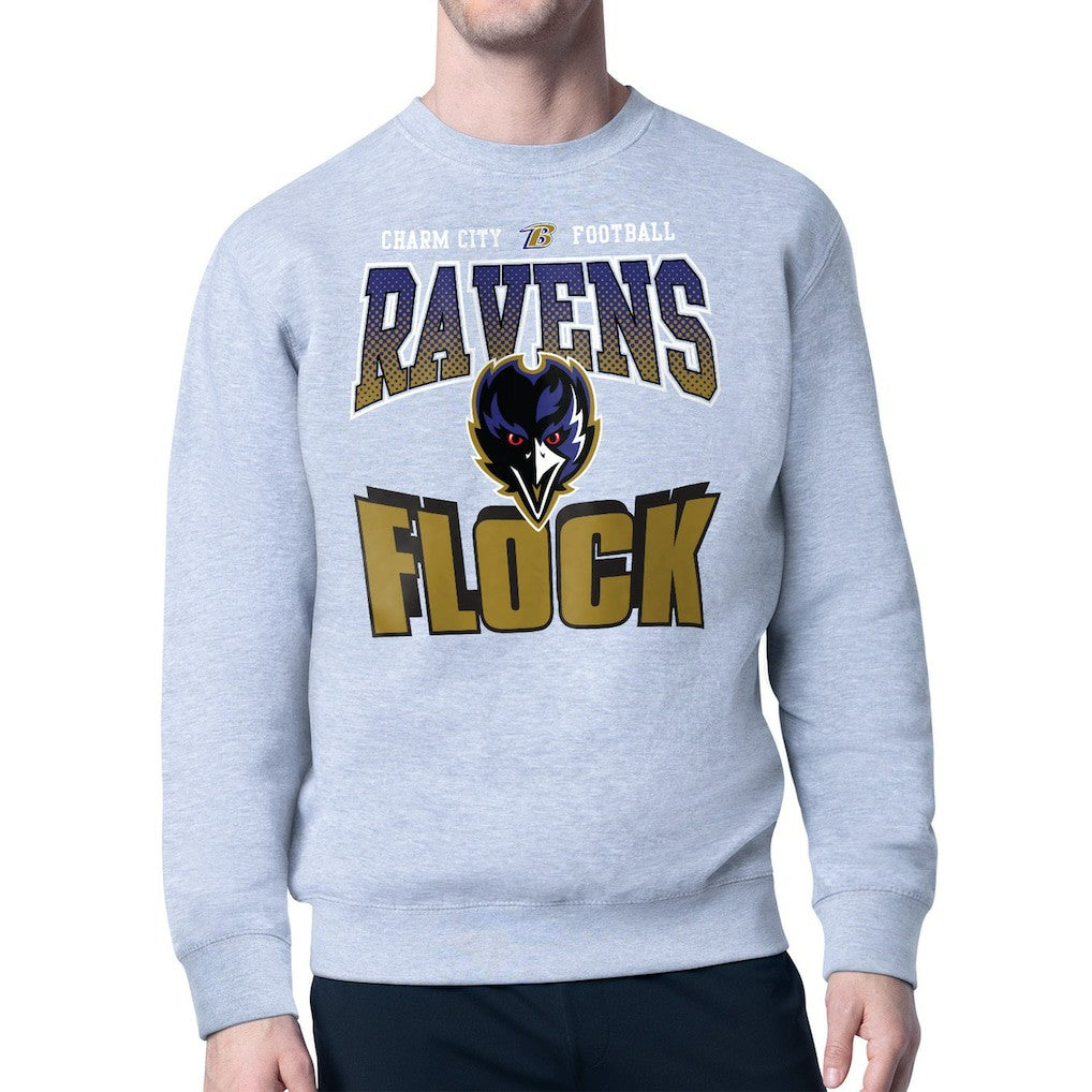 NFL Baltimore Ravens Starter Comic Style Sweatshirt