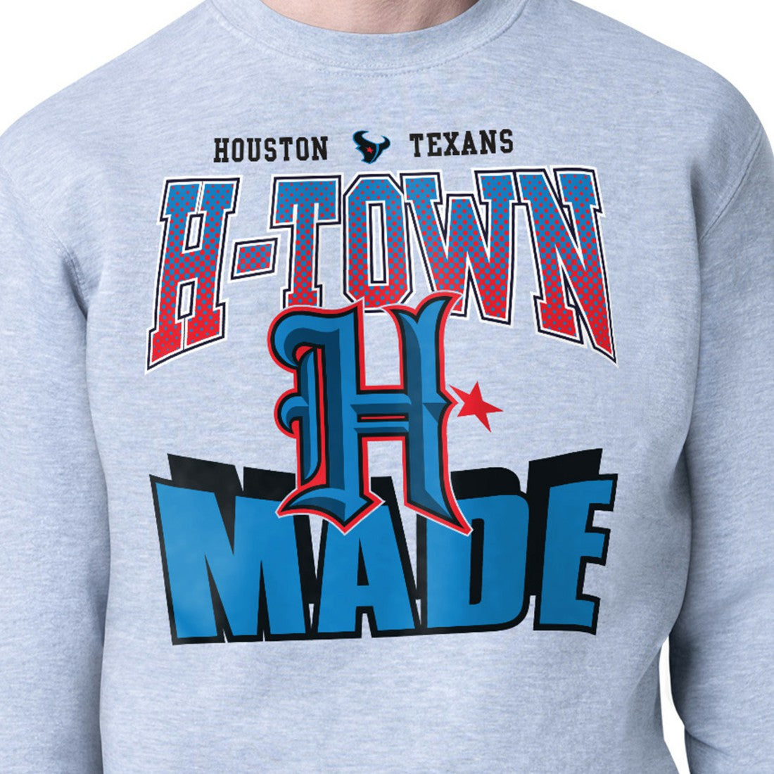 NFL Houston Texans Starter Comic Style Sweatshirt
