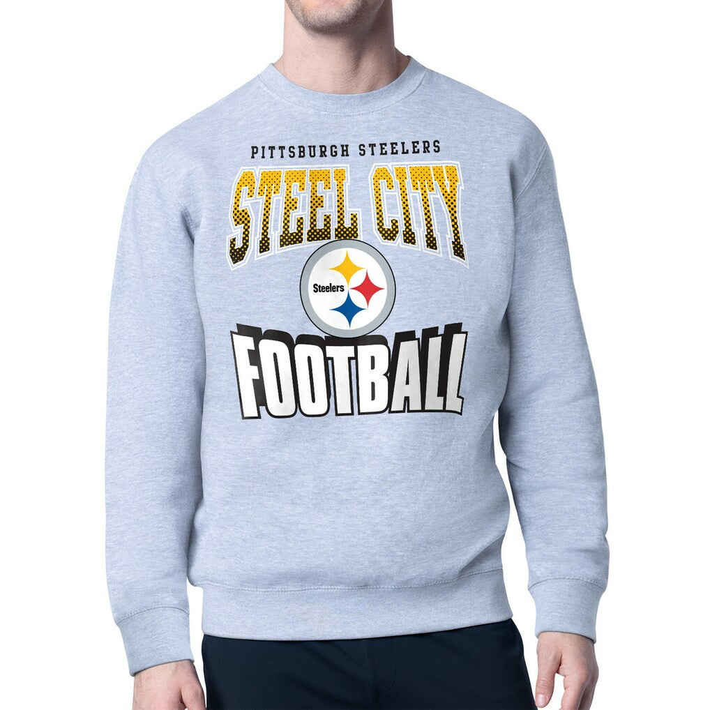 NFL Pittsburgh Steelers Starter Comic Style Sweatshirt