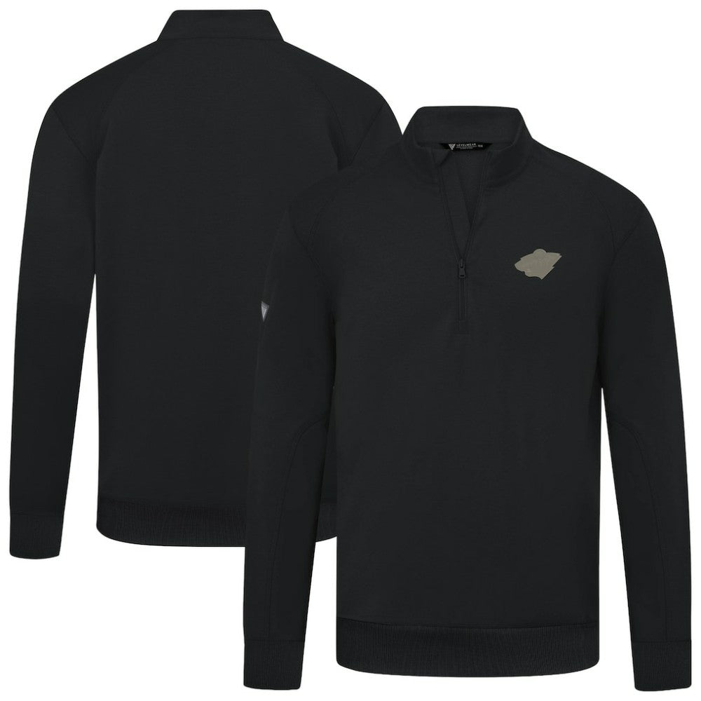 Minnesota Wild Levelwear Copper Upright Quarter-Zip Pullover