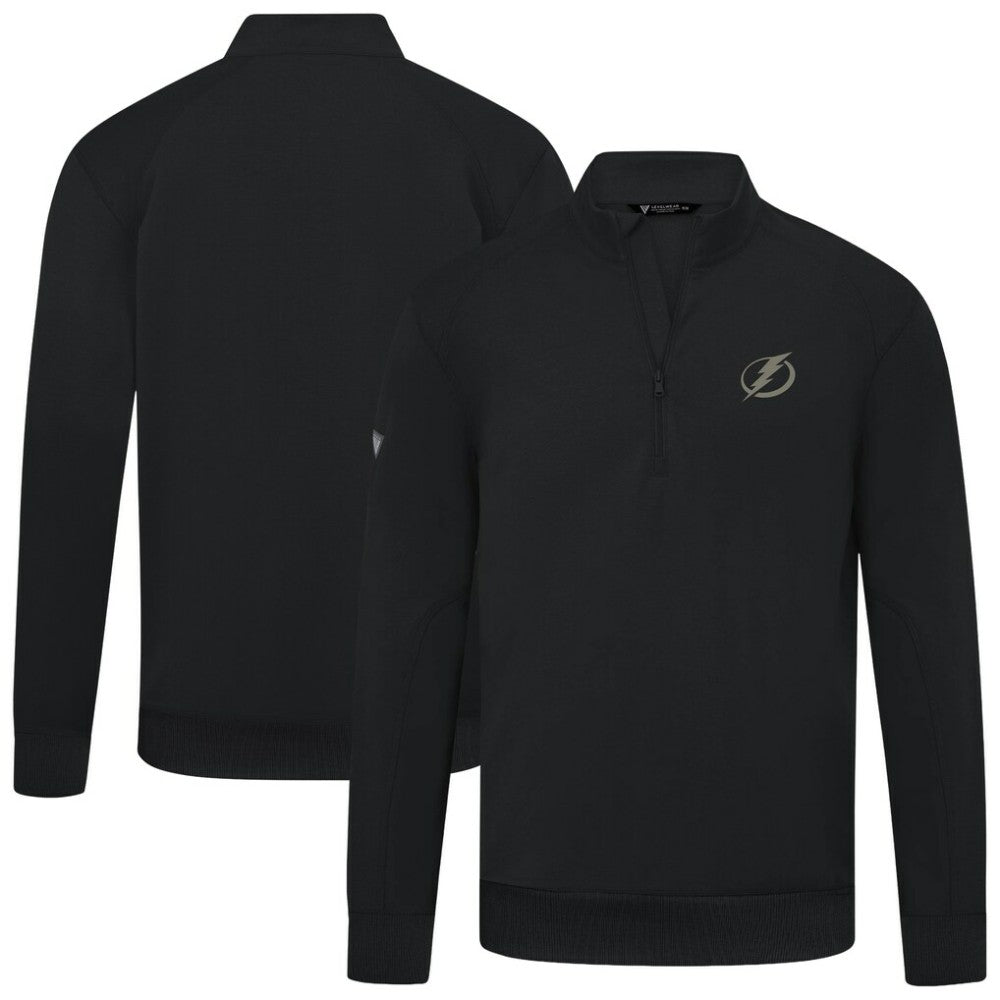 Tampa Bay Lightning Levelwear Copper Upright Quarter-Zip Pullover