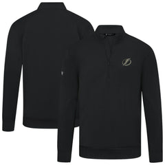Tampa Bay Lightning Levelwear Copper Upright Quarter-Zip Pullover