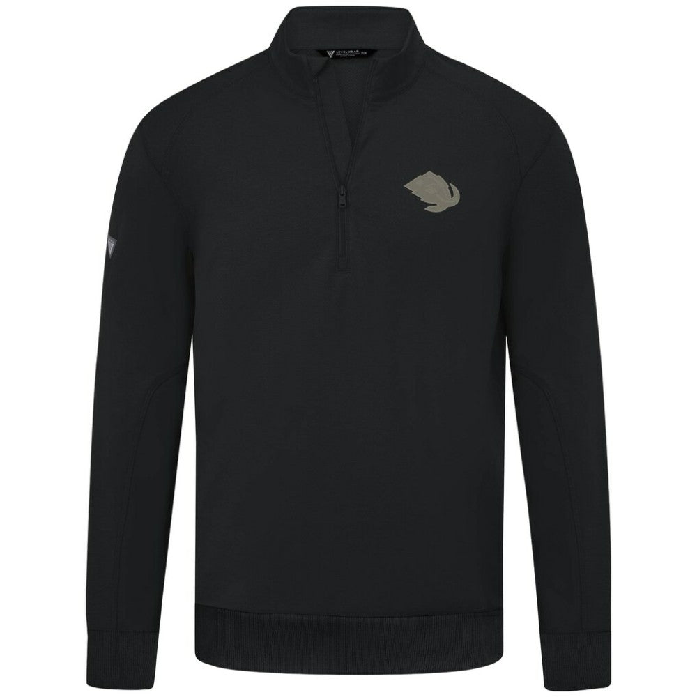 Utah Mammoth Levelwear Copper Upright Quarter-Zip Pullover