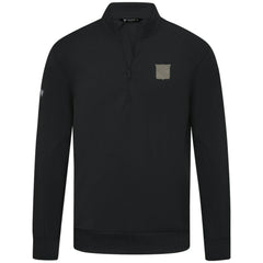 New York Rangers Levelwear Copper Upright Quarter-Zip Pullover