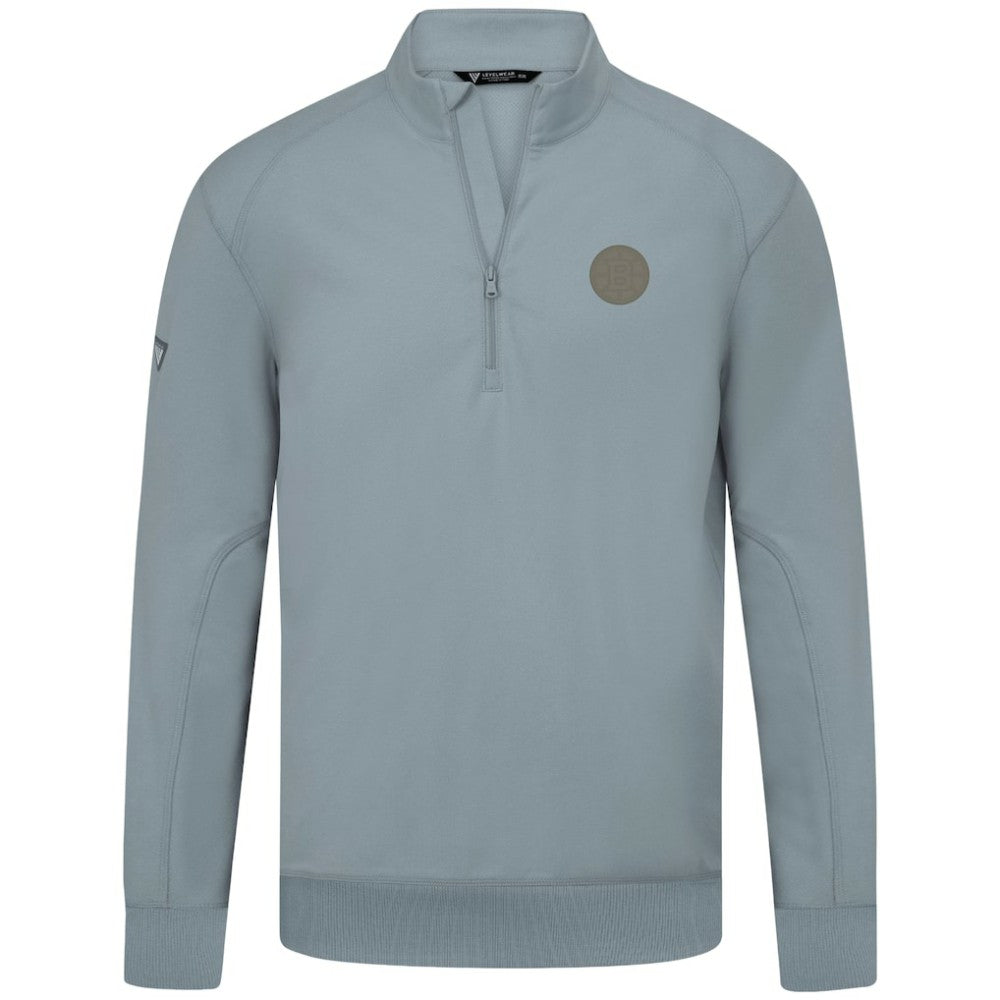 Boston Bruins Levelwear Copper Upright Quarter-Zip Pullover