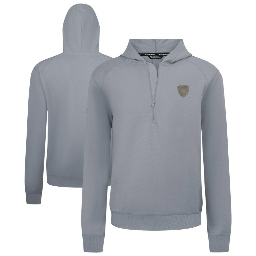 Florida Panthers Levelwear Technic Quarter-Zip Pullover Hoodie