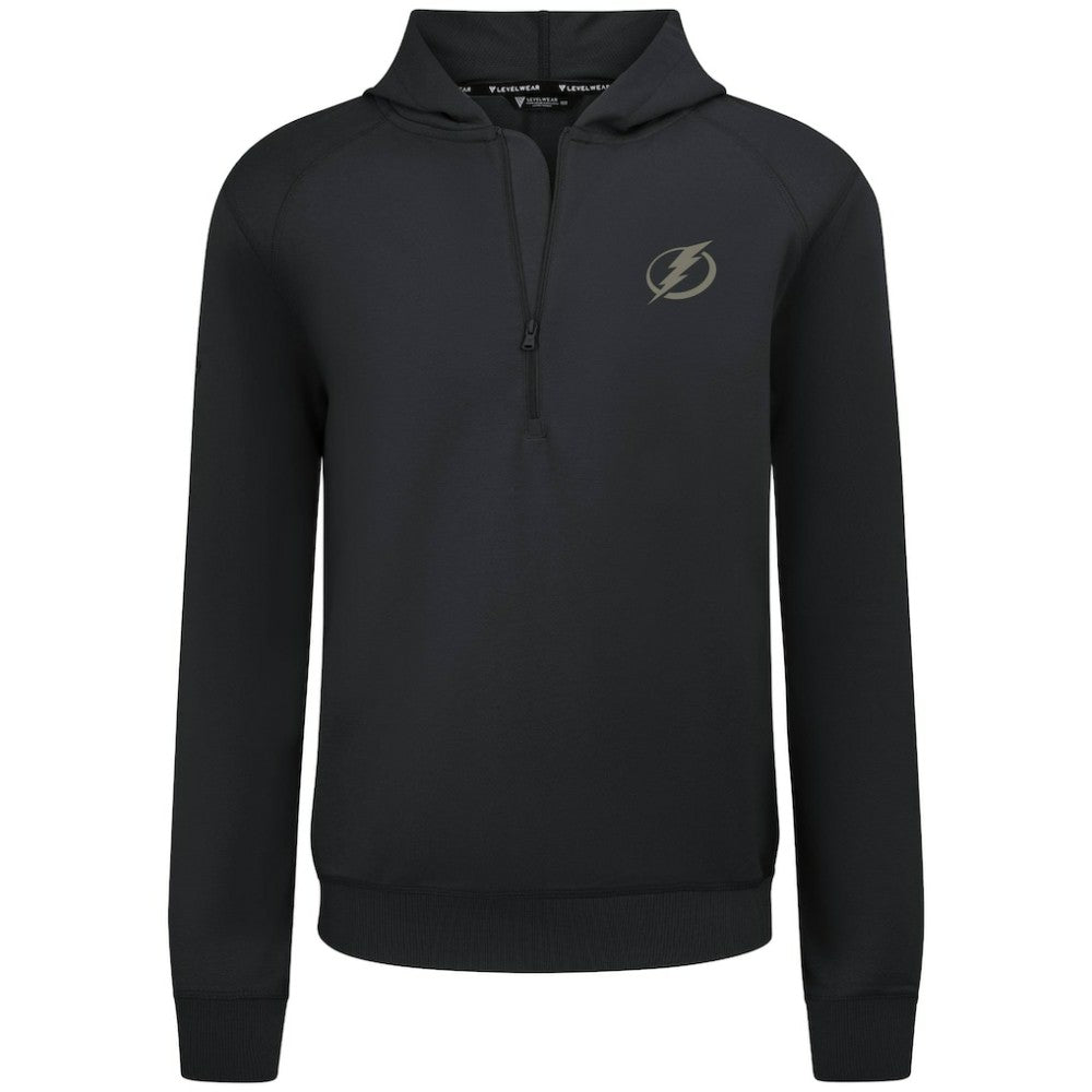 Tampa Bay Lightning Levelwear Technic Quarter-Zip Pullover Hoodie