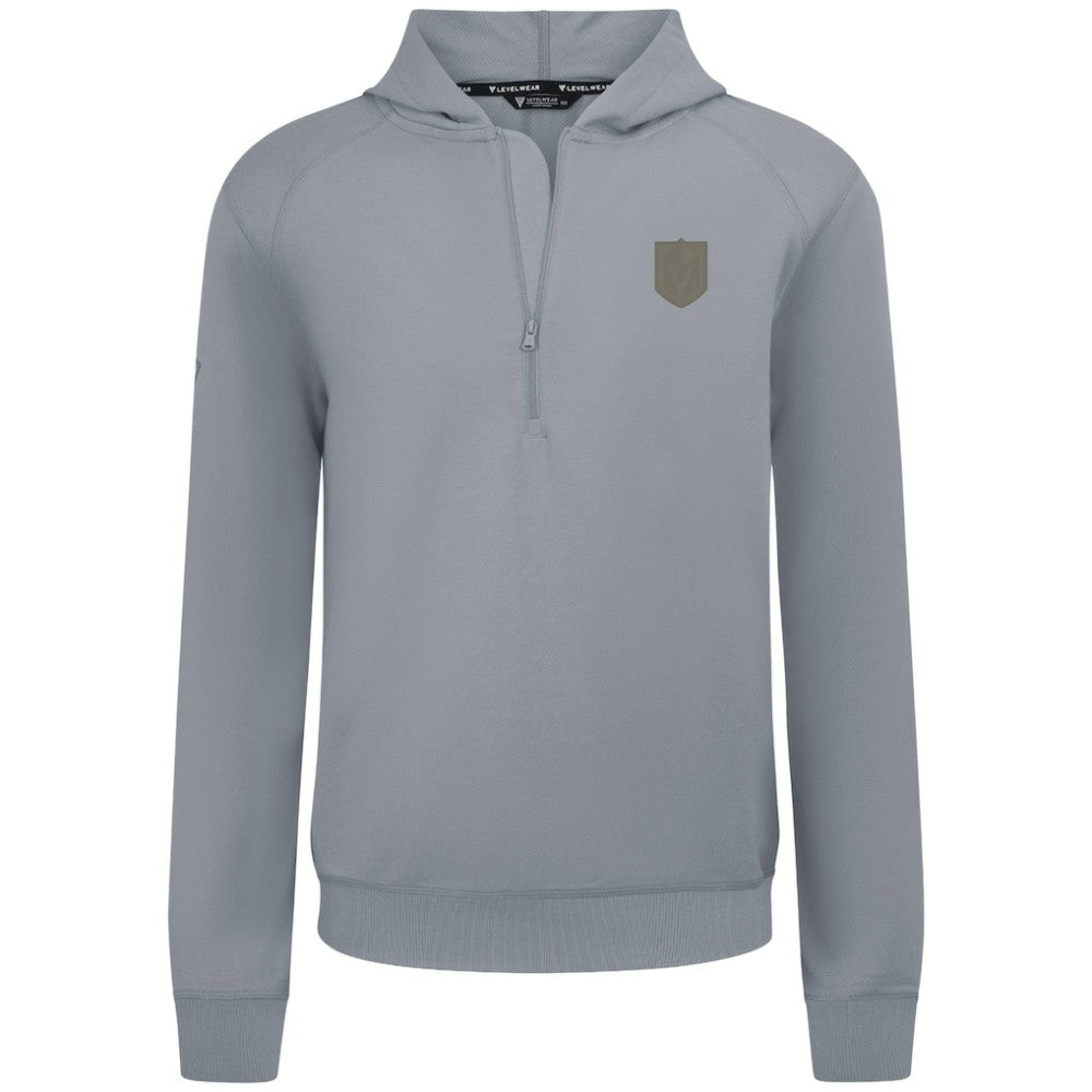 Vegas Golden Knights Levelwear Technic Quarter-Zip Pullover Hoodie