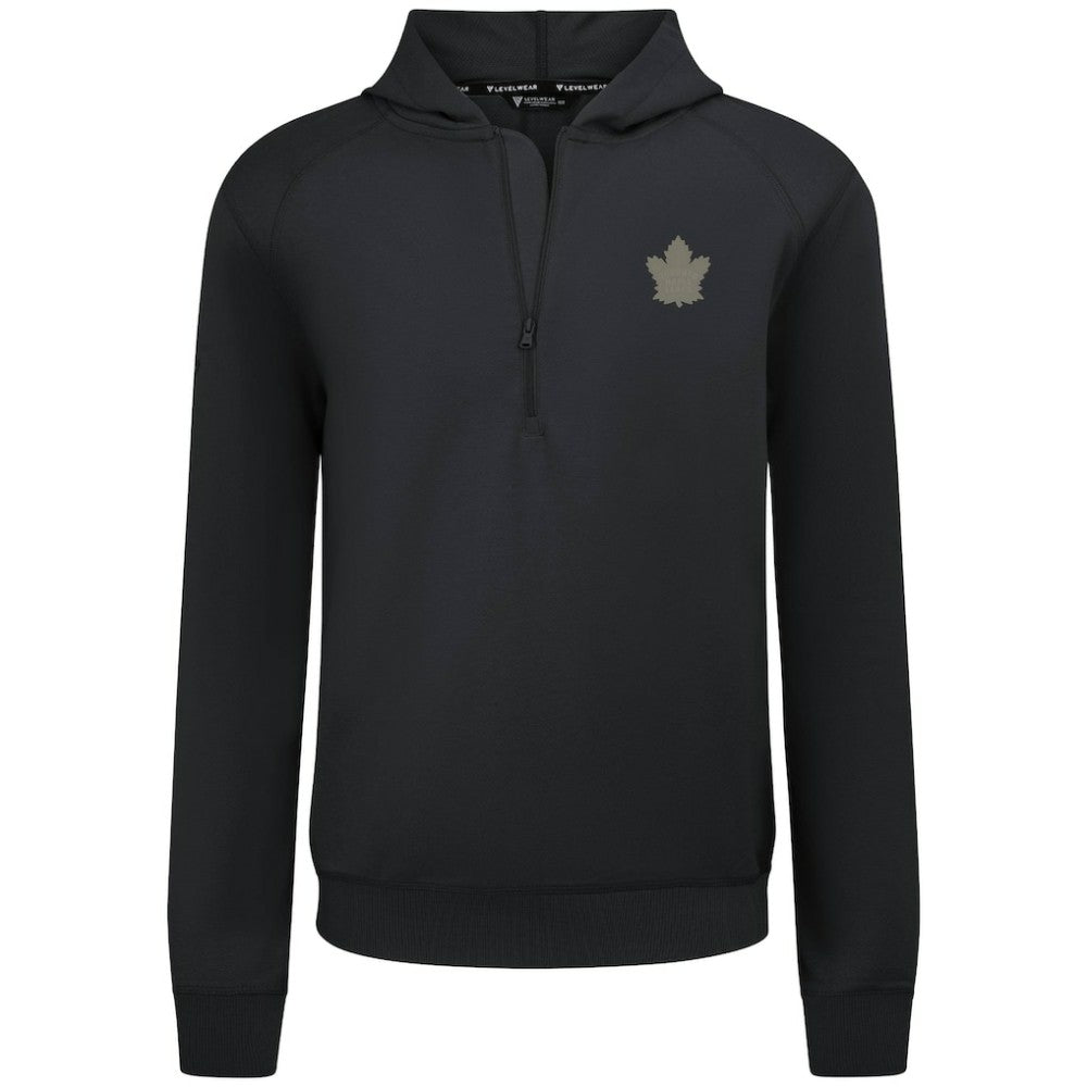 Toronto Maple Leafs Levelwear Technic Quarter-Zip Pullover Hoodie