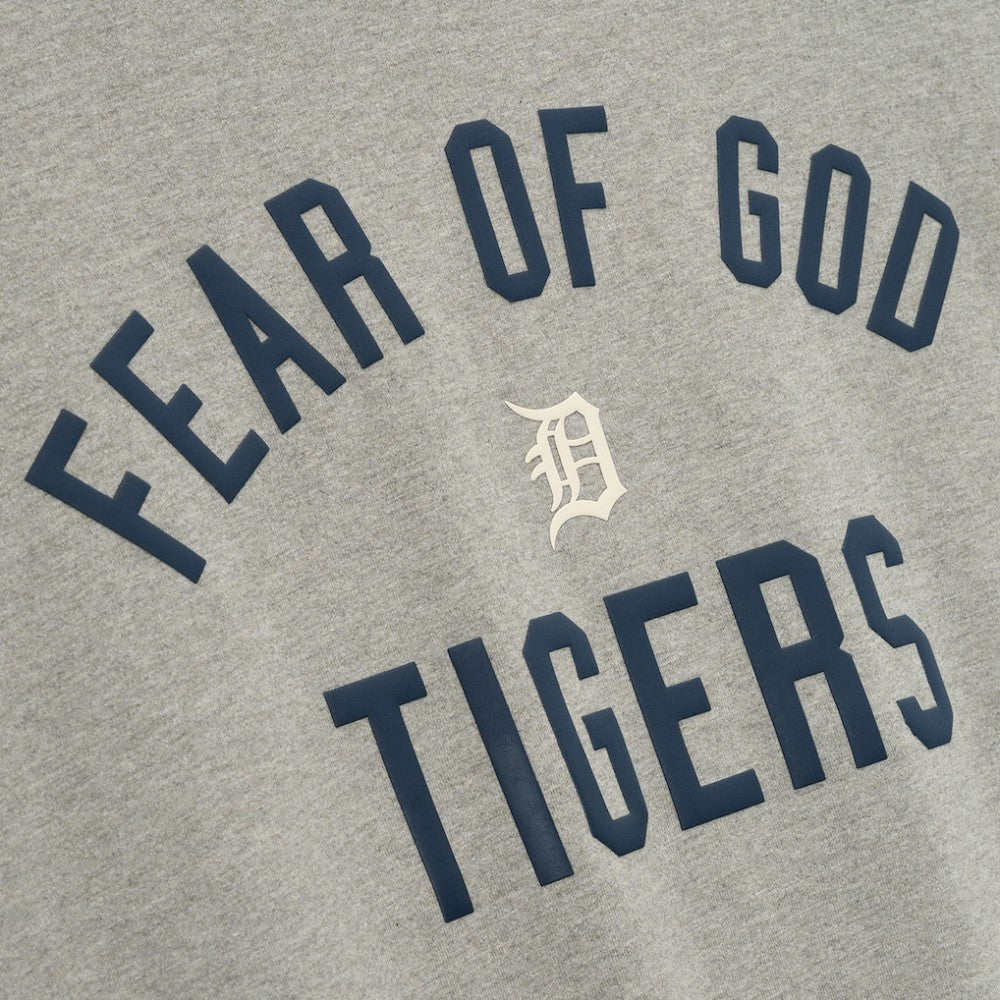 Detroit Tigers Fear of God x MLB 90's Fit T-Shirt - Heather Gray