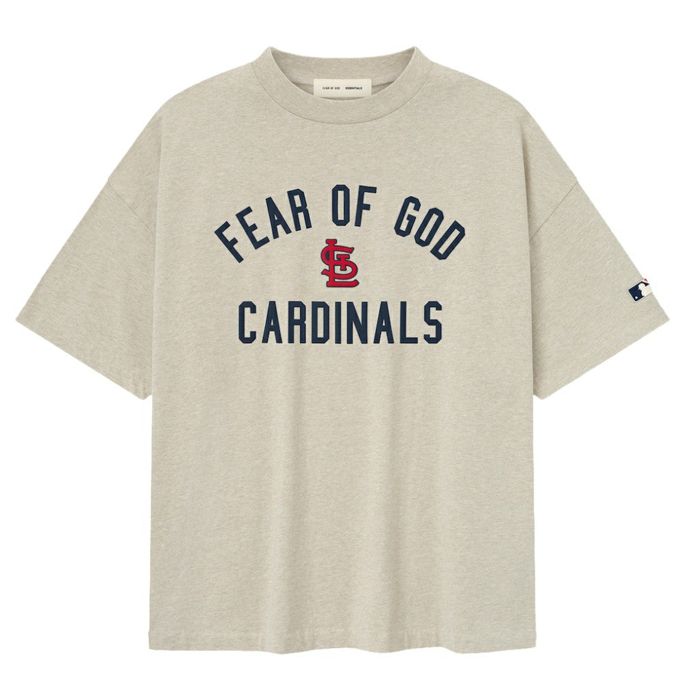 St. Louis Cardinals Fear of God x MLB 90's Fit T-Shirt - Homestead Heather Gray