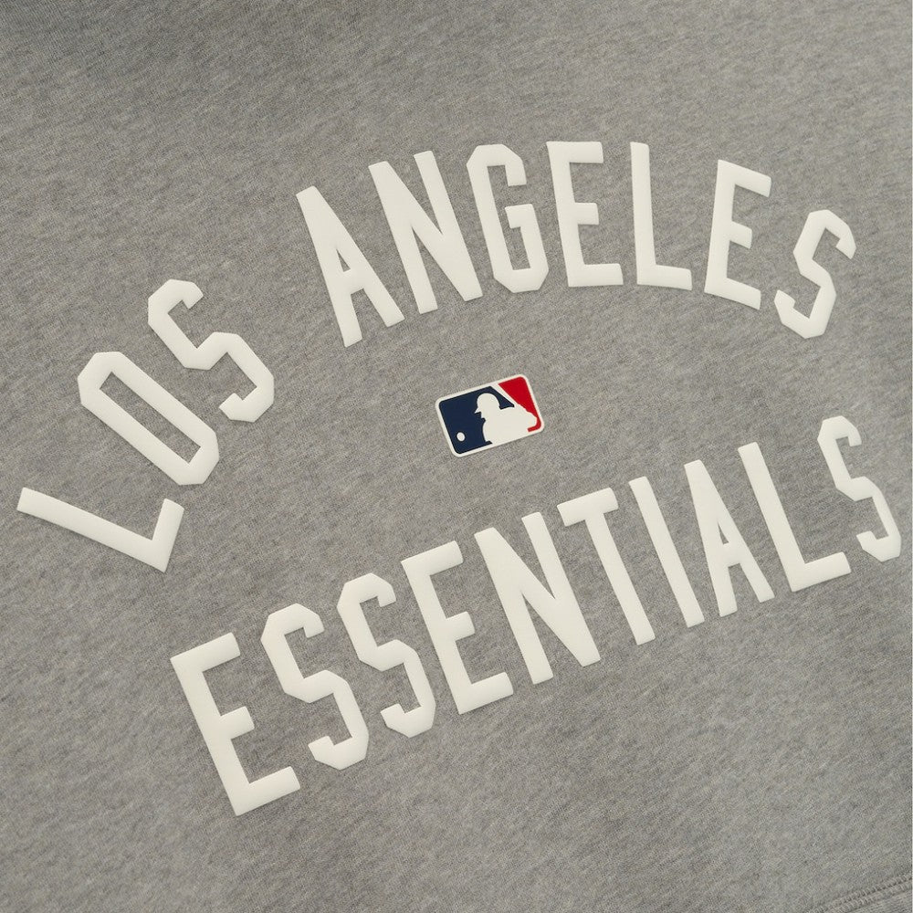Los Angeles Dodgers Fear of God x MLB Sport Fit Hoodie - Warm Heather Gray/Royal