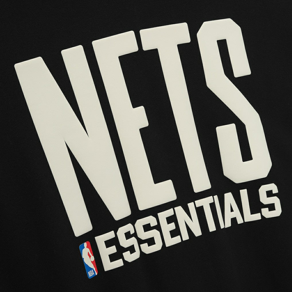 Brooklyn Nets Fear of God x NBA Macao Sport Fit Hoodie - Black/Heather Gray sale