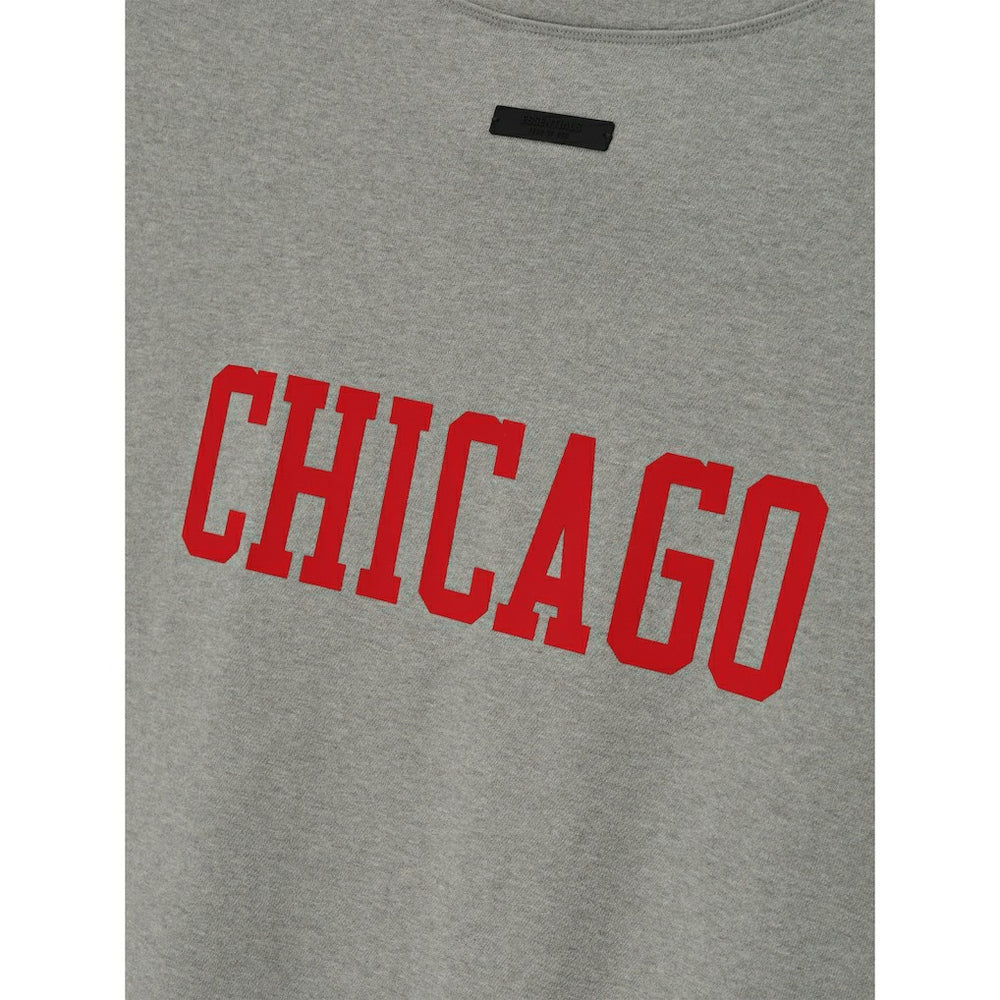 Chicago Bulls Fear of God x NBA Unisex 90s T-Shirt sale - Heather Gray discount