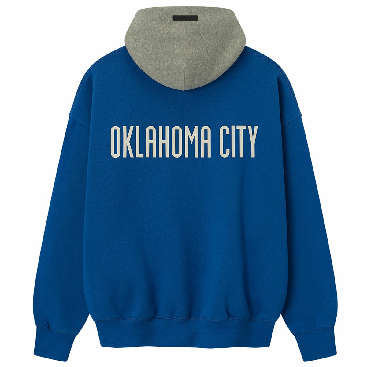 Oklahoma City Thunder Fear of God x NBA Unisex Sport Hoodie - Blue/Heather Gray sale
