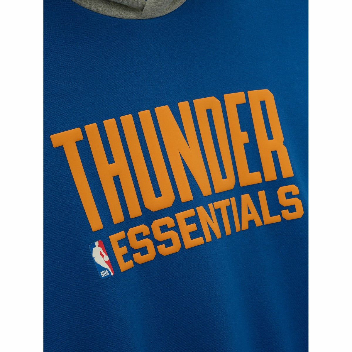 Oklahoma City Thunder Fear of God x NBA Unisex Sport Hoodie - Blue/Heather Gray sale