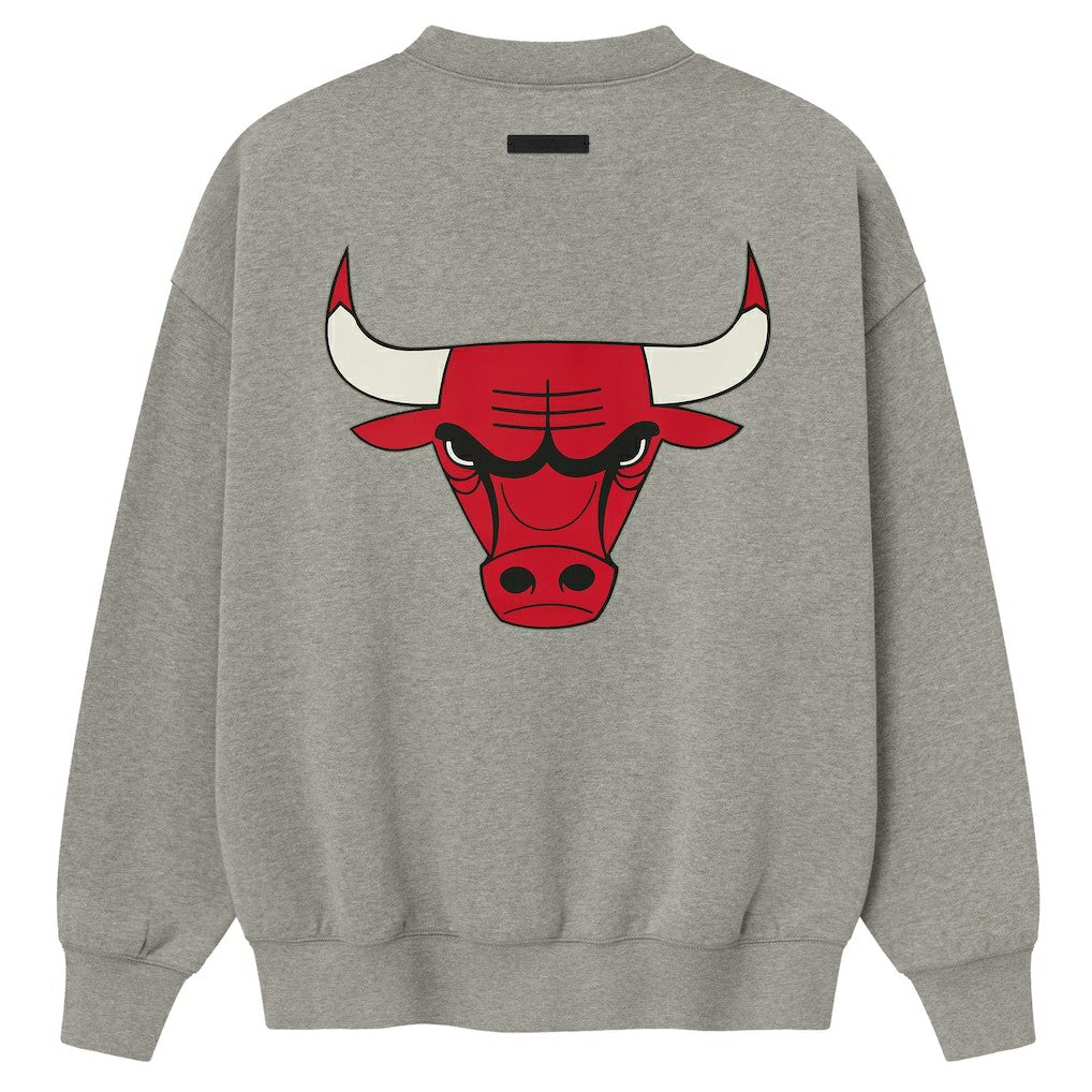 Chicago Bulls Fear of God x NBA Unisex Sport Sweatshirt - Heather Gray on sale
