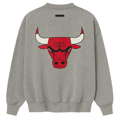 Chicago Bulls Fear of God x NBA Unisex Sport Sweatshirt - Heather Gray on sale