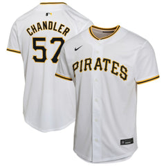 Bubba Chandler Pittsburgh Pirates Youth Home Player Game Jersey - White | Nike