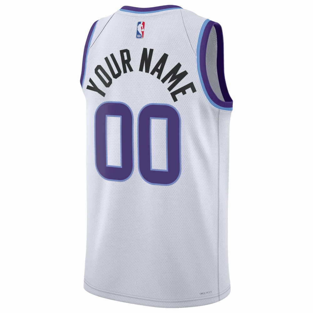 Utah Jazz Unisex Swingman Custom Jersey - Association Edition - White | Nike cheap