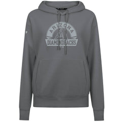 Arizona Diamondbacks Levelwear Women's Adorn Banner Arch Hoodie - Stone
