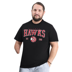 Atlanta Hawks G-III Sports by Carl Banks Adaptive Classic Team Spirit Short Sleeve T-Shirt - Black cheap