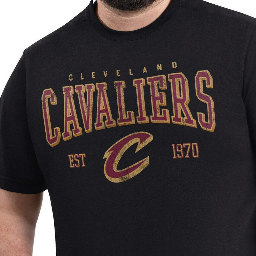 Cleveland Cavaliers G-III Sports by Carl Banks Adaptive Classic Team Spirit Short Sleeve T-Shirt sale - Black shop