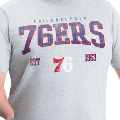Philadelphia 76ers G-III Sports by Carl Banks Adaptive Classic Team Spirit Short Sleeve T-Shirt - Gray shop