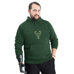 Milwaukee Bucks G-III Sports by Carl Banks Adaptive Team Arc Fleece Hoodie - Green on sale