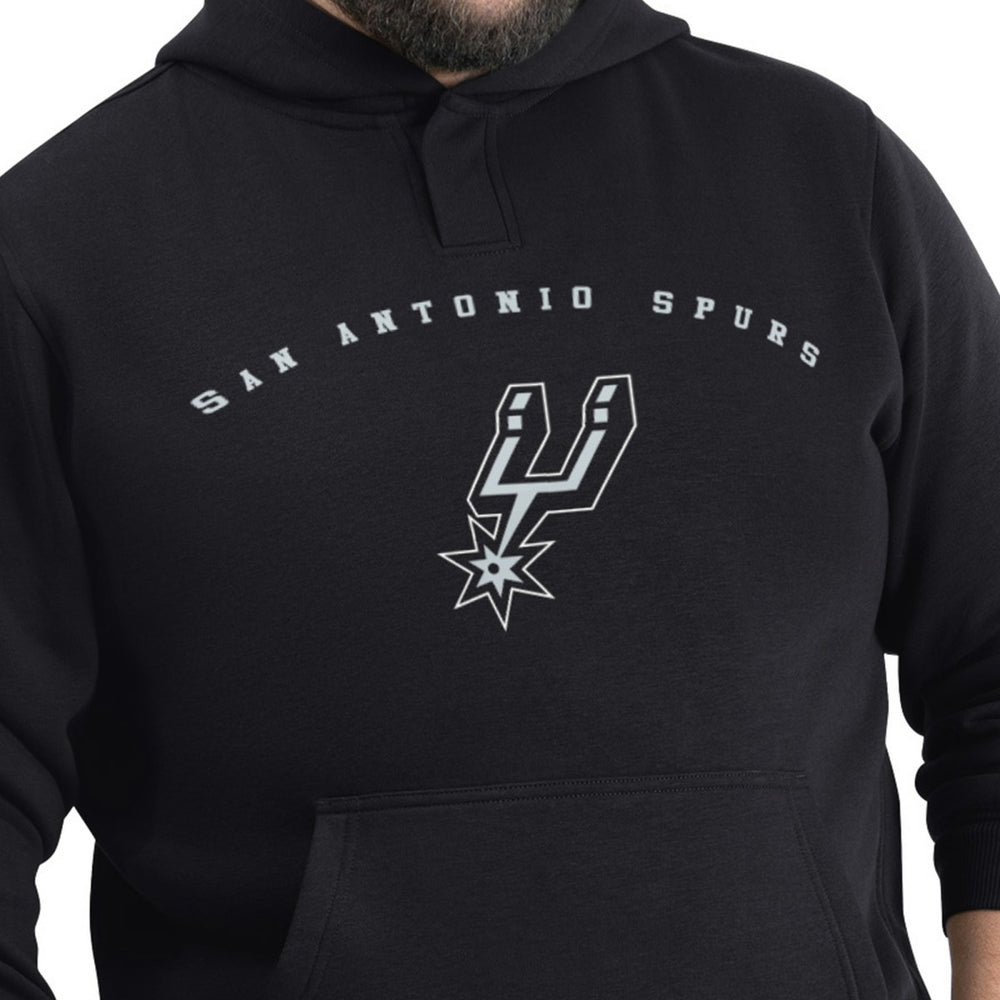 San Antonio Spurs G-III Sports by Carl Banks Adaptive Team Arc Fleece Hoodie - Black on sale