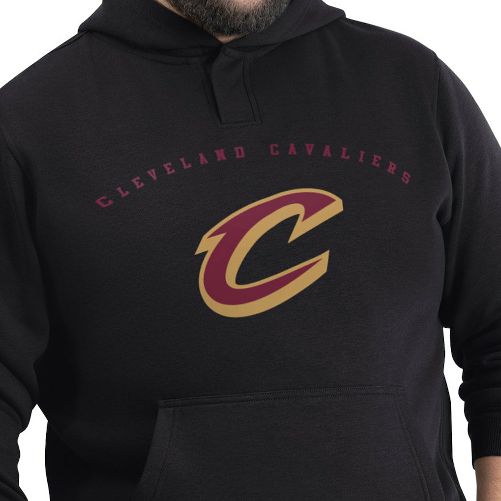 Cleveland Cavaliers G-III Sports by Carl Banks Adaptive Team Arc Fleece Hoodie sale - Black cheap