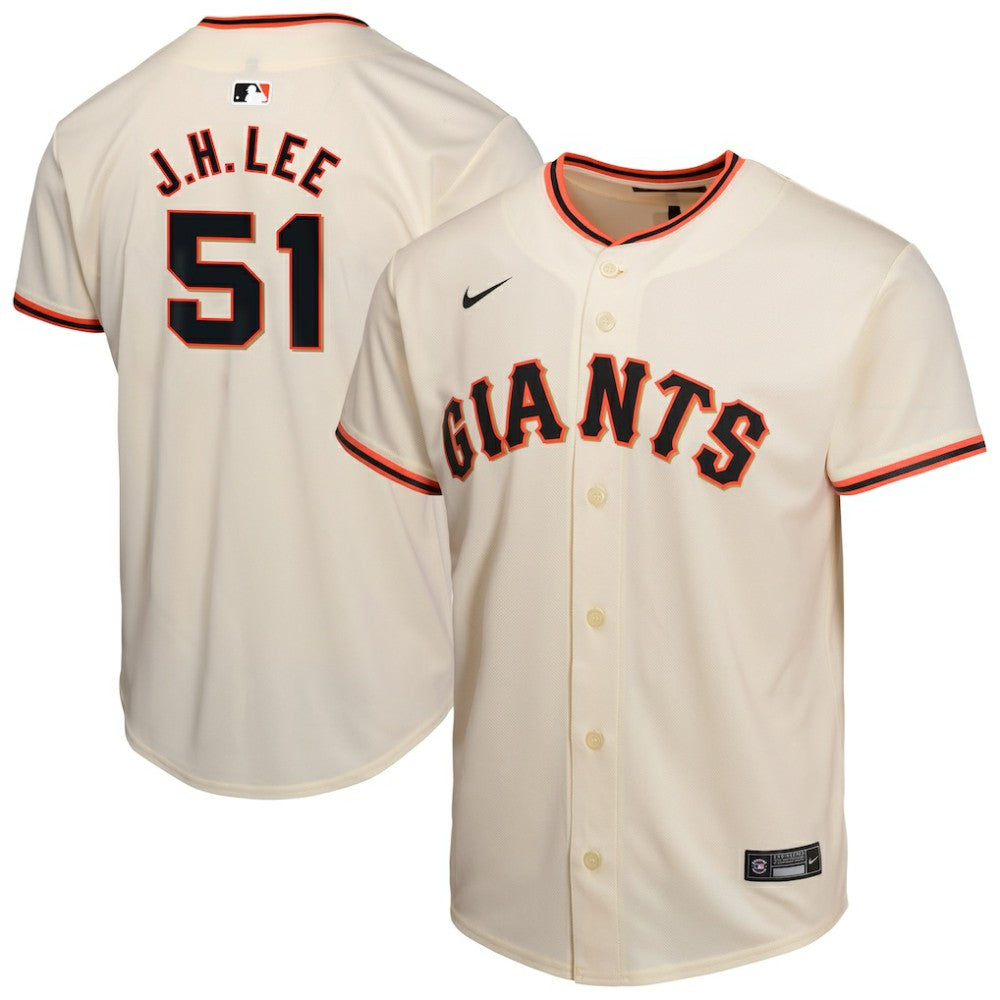 Jung Hoo Lee San Francisco Giants Youth Home Player Game Jersey - Cream | Nike