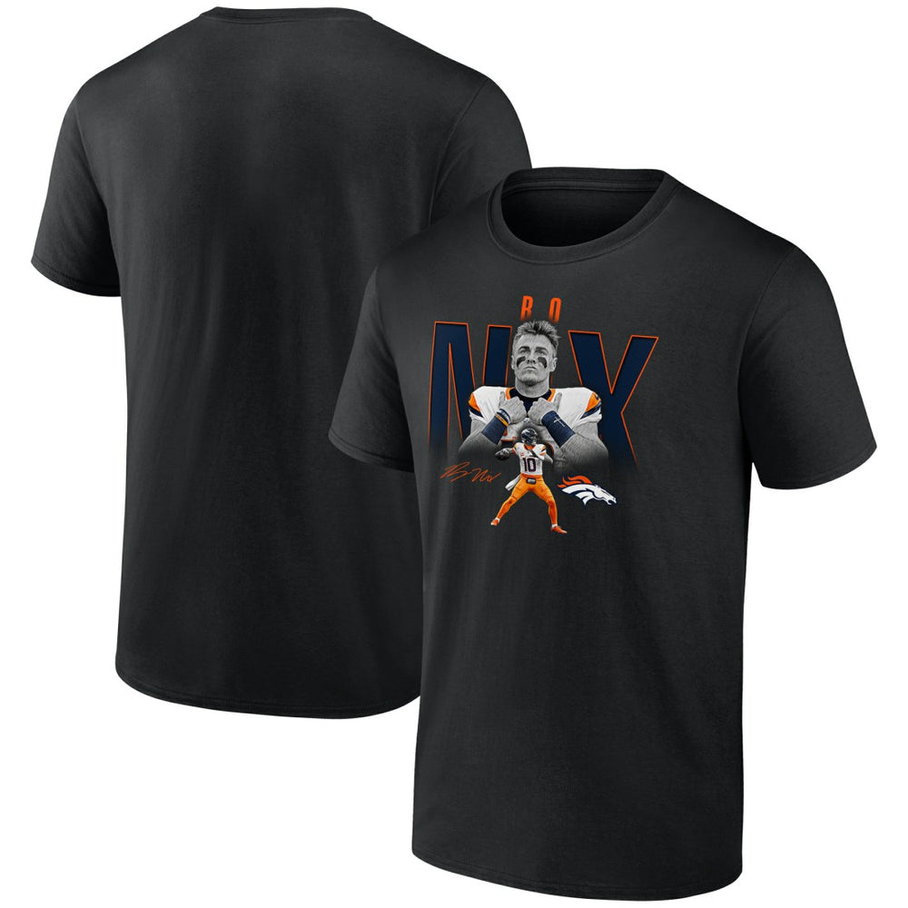NFL Denver Broncos Bo Nix  Humble Shadow Player Graphic T-Shirt