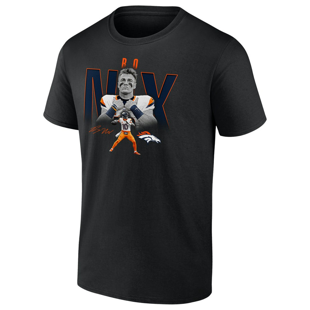 NFL Denver Broncos Bo Nix  Humble Shadow Player Graphic T-Shirt