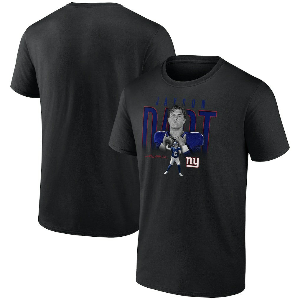 NFL New York Giants Jaxson Dart  Humble Shadow Player Graphic T-Shirt
