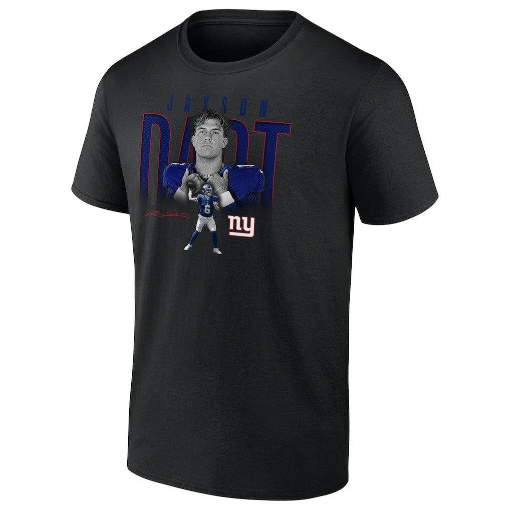 NFL New York Giants Jaxson Dart  Humble Shadow Player Graphic T-Shirt