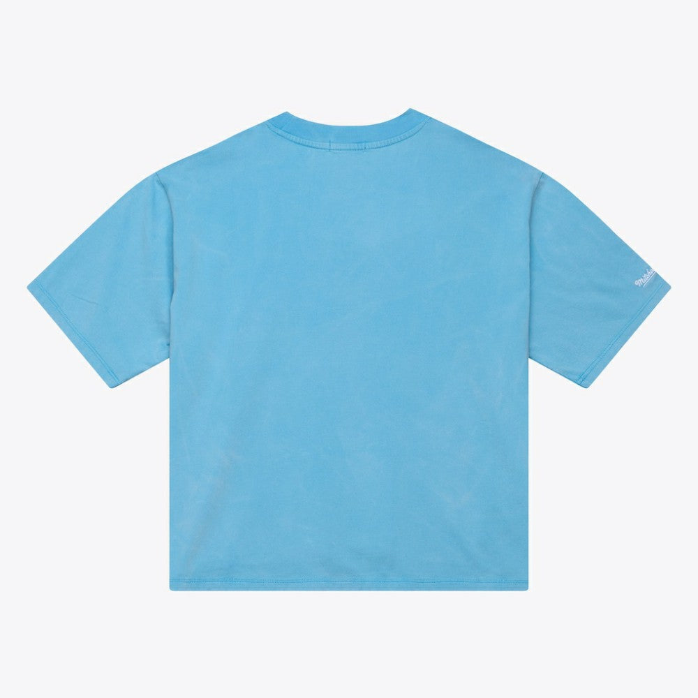 Philadelphia Phillies Women's Cooperstown Cropped Boxy T-Shirt - Light Blue | Mitchell & Ness
