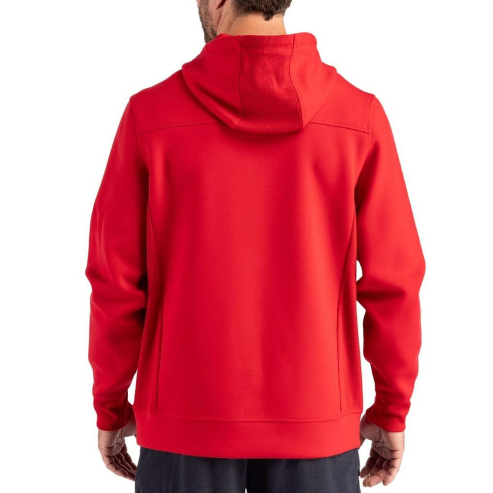NFL Buffalo Bills Cutter & Buck Roam Eco Half-Zip Recycled Pullover Hoodie