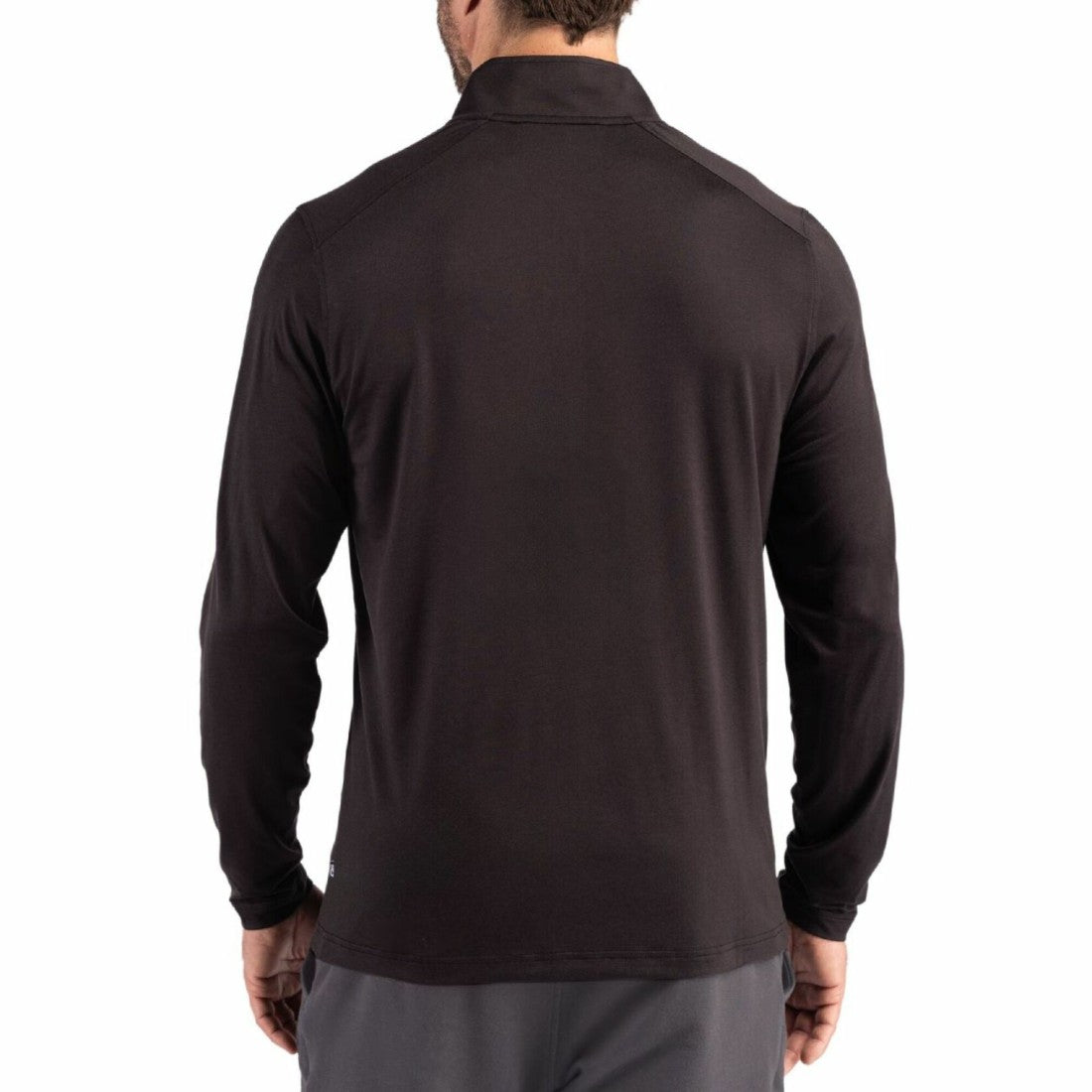 NFL Detroit Lions Cutter & Buck Coastline Epic Comfort Recycled Quarter-Zip Pullover