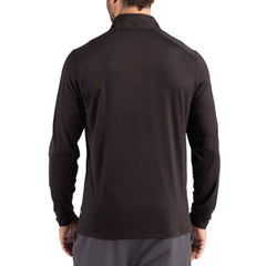 NFL New Orleans Saints Cutter & Buck Coastline Epic Comfort Recycled Quarter-Zip Pullover