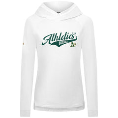 Athletics Levelwear Women's Slender Glide Raglan Hoodie - White