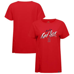 Boston Red Sox Levelwear Women's Influx Sizzle T-Shirt - Red