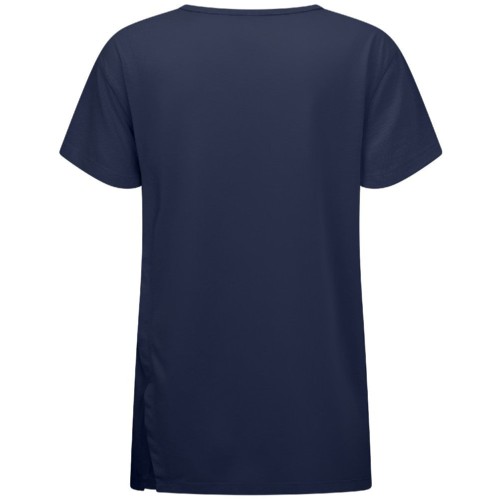 Minnesota Twins Levelwear Women's Influx Journey T-Shirt - Navy