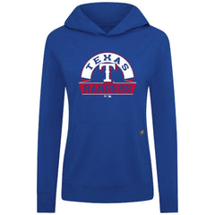 Texas Rangers Levelwear Women's Relay Banner Arch Long Sleeve T-Shirt Hoodie - Royal