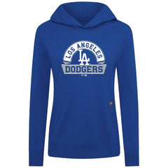 Los Angeles Dodgers Levelwear Women's Relay Banner Arch Long Sleeve T-Shirt Hoodie - Royal
