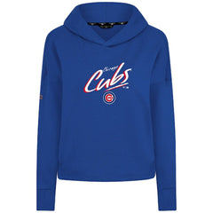 Chicago Cubs Levelwear Women's Sweet Sizzle Tri-Blend Hoodie - Royal