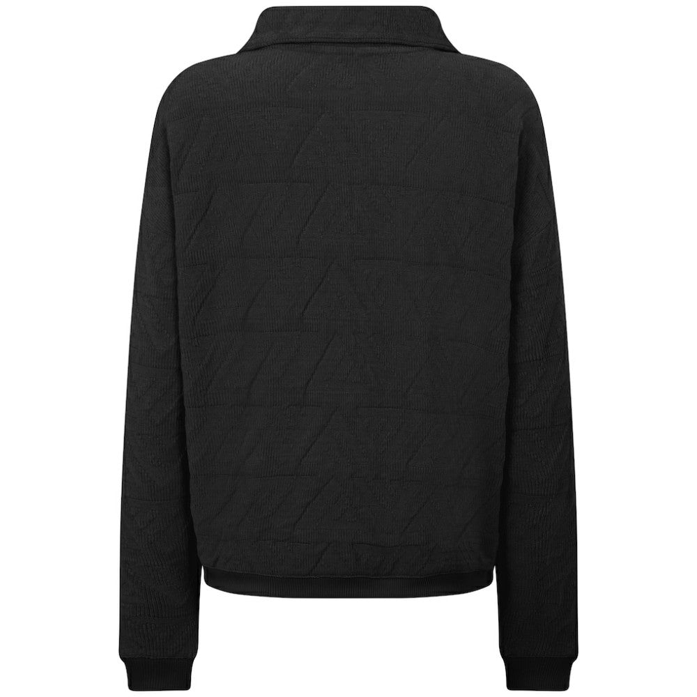 Los Angeles Dodgers Levelwear Women's Camden Insignia 2.0 Quarter-Zip Top - Black